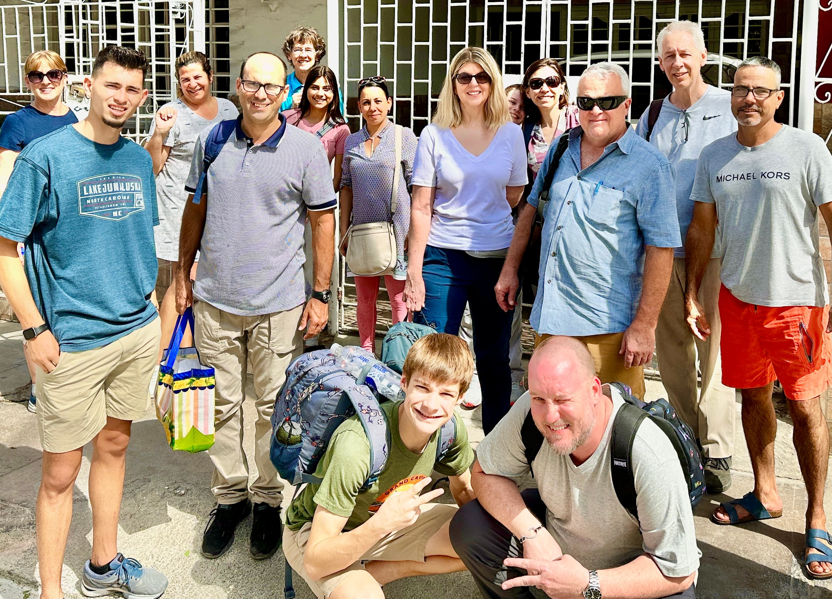 A ministry group gathered in Cuba